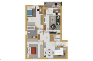 Anlageobjekt in 98693 Ilmenau, *** vermietete 3-Raum Wohnung mit Balkon und Stellplatz