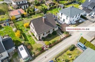 Einfamilienhaus kaufen in 14513 Teltow, IMMOBERLIN.DE - Charaktervolles Haus mit Potenzial & Südwestgarten in familiärer Lage