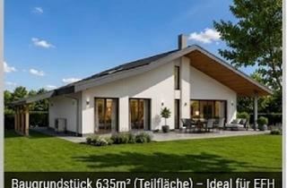 Grundstück zu kaufen in Mühlenfliess 10, 15859 Storkow, Provisionsfrei: Voll erschlossenes 635 m² Baugrundstück m. B-Plan & Hausplanung (EFH/Bungalow)