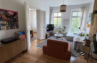 Immobilie mieten in Grünberger Straße, 10245 Friedrichshain, Traumhafte Altbauwohnung in FHain – Zwischenmiete 4 Monate