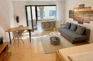 Immobilie mieten in Wentzingerstraße 62, 79106 Stühlinger, Möbliertes Apartment am Freiburger Hauptbahnhof | Zentrum | Balkon | All-inclusive | 2–8 Monate