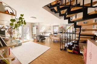 Wohnung kaufen in 71701 Schwieberdingen, Moderne 4-Zimmer-Maisonette mit großer Dachterrasse im Ortskern