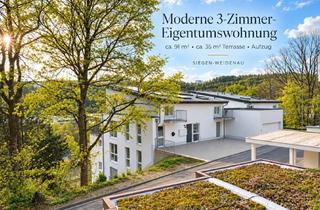 Wohnung kaufen in 57076 Siegen, Exklusive 3-Zimmer-Eigentumswohnung mit Panoramablick in Siegen-Weidenau