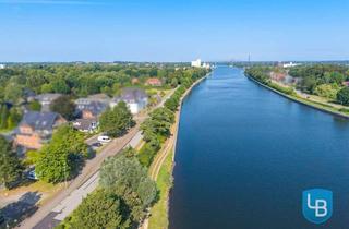 Wohnung mieten in 24768 Rendsburg, Erste Reihe Nordostseekanal: Traumhafte, modernisierte 4-Zimmer-Wohnung zur Miete