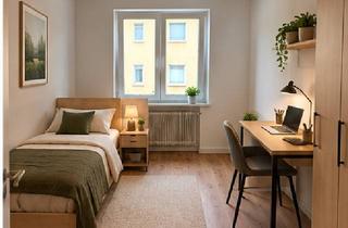 Wohnung mieten in Morsestraße, 90459 Hummelstein, Dein Zimmer in der 4er-WG: komplett saniert, möbliert, Waschtrockner & WLAN inklusive