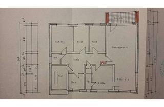 Wohnung mieten in 32429 Minden, 4 1/2 ZKB m. Loggia, 1.OG, 136qm in ruhiger Lage