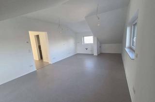 Wohnung mieten in 68782 Brühl, Erstbezug: Traumhafte 3-Zimmer-Dachgeschosswohnung mit riesigem Balkon am Naturschutzgebiet