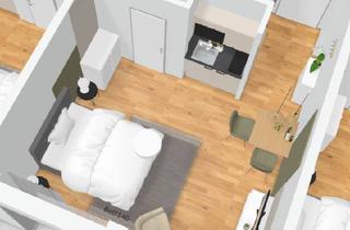 Wohnung mieten in Fußbergstraße, 82131 Gauting, Voll möblierte Ein-Zimmer-Wohnung ab 01.10.2026
