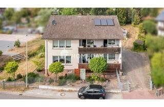 Haus kaufen in 63872 Heimbuchenthal, Weitläufiges Naturidyll: Charmantes Zweifamilienhaus in Heimbuchenthal plus optionales Ackerland!