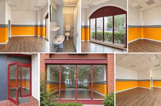Gewerbeimmobilie mieten in Fabriciusstraße, 22177 Bramfeld, Attraktive Gewerbefläche im EKZ ZEBRA – vielseitig nutzbar und mit großer Fensterfront