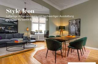 Loft kaufen in Savignyplatz, 10629 Charlottenburg, Style Icon - Loftartige Altbauwohnung mit hochwertiger Ausstattung zwischen Ku'damm & Savignyplatz