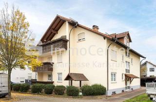 Wohnung kaufen in 76297 Stutensee, Individuell gestalten und Wohnträume verwirklichen – helle Erdgeschosswohnung mit Balkon