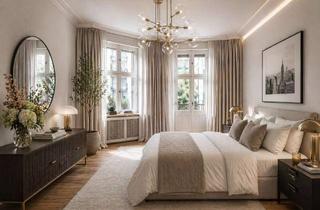 Wohnung kaufen in 10707 Wilmersdorf, Altbautraum: vorne Ku'Damm, hinten Gartenidylle - käuferprovisionsfrei