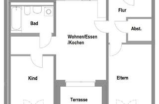 Wohnung mieten in Lion-Feuchtwanger-Straße 11, 91074 Herzogenaurach, 3 Zimmer-Herzobase - Wohnberechtigungsschein II mit EK-Stufe 2 erforderlich!