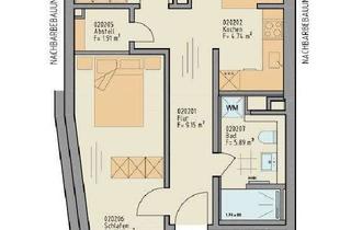 Wohnung mieten in Kunstgasse 18, 04600 Altenburg, 3-Raum-Wohnung mit Balkon am Kleinen Teich