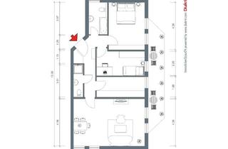 Wohnung mieten in Flurstrasse, 46535 Dinslaken, Eppinkhofen 3,5 Zi Wohnung mit kleinem separatem Garten