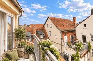 Wohnung mieten in Spitalgasse, 95444 City, Leben über den Dächern im Herzen der Bayreuther Innenstadt - 3 Zimmer vollständig möbliert - Balkon
