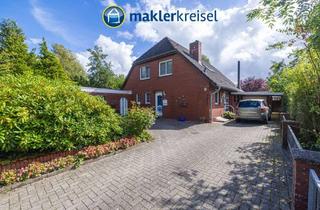 Einfamilienhaus kaufen in 26427 Werdum, Luftkurort Werdum: gepflegtes Einfamilienhaus mit Garage und großem Grundstück in ruhiger Wohnlage!