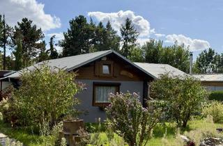Haus kaufen in Resedastraße 13, 16321 Bernau, SOFORT VERFÜGBAR |Provisionsfreies Blockbohlenhaus mit Garage auf über 1.000qm im Blumenhag
