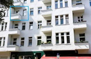 Wohnung kaufen in Volkspark Rehberge, 13349 Berlin, Kapitalanlage preiswert: Helle 2 Zimmer ETW mit Balkon im 3. OG! Zwischen Engl. Viertel und Volkspark Rehberge