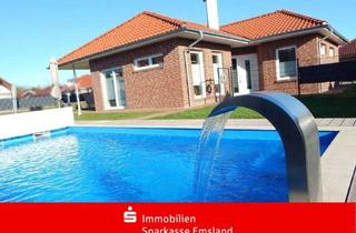 Haus kaufen in 49744 Geeste, Urlaub mit eigenem Pool – ausgezeichnete Ferienimmobilie am Geester Speichersee