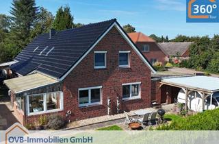Doppelhaushälfte kaufen in 26826 Weener, Modernisierte Doppelhaushälfte mit Doppelcarport und Garage