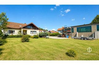 Haus kaufen in 73460 Hüttlingen, Wohnen & Arbeiten vereint – Wohnhaus mit Gewerbehalle in Hüttlingen