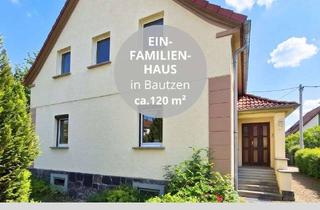 Einfamilienhaus kaufen in 02625 Bautzen, PROVISIONSFREI!Solides Einfamilienhaus, 5 Zimmer ca. 120m² in Bautzen OT Stiebitz