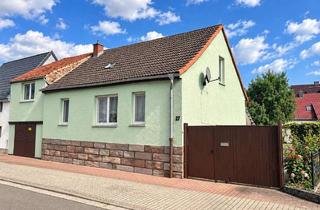 Haus kaufen in 06567 Bad Frankenhausen, IMMOBILIE MIT GARTENIDYLLE & VIEL POTENZIAL! Platz zum Leben und Gestalten