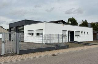 Büro zu mieten in Vogelsangstraße, 74252 Massenbachhausen, Gewerbehalle mit Büro, 4 Rolltoren & Hoffläche – Massenbachhausen