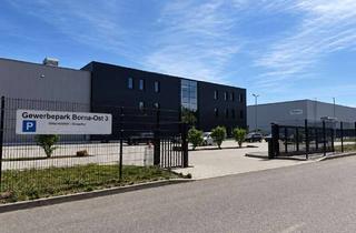 Gewerbeimmobilie mieten in 04552 Borna, Lagerfläche mit Regalanlage und Fördertechnik in Borna-Ost – vielseitig nutzbar und sofort verfügbar