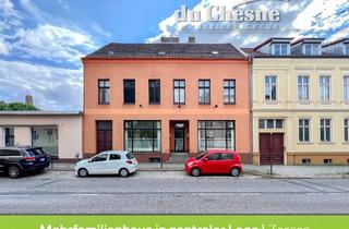 Anlageobjekt in 15806 Zossen, Mehrfamilienhaus mit 3 Wohneinheiten & Gewerbefläche im EG in zentraler und beliebter Lage
