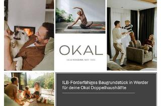 Grundstück zu kaufen in 14542 Werder (Havel), hier deine OKAL-Doppelhaushälfte bauen und die ILB Förderung nutzen!