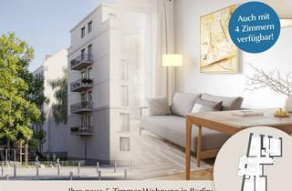 Wohnung kaufen in Soldiner Straße 34, 13359 Wedding, Kompakte 5-Zimmer-Residence mit Balkon an Park & Panke