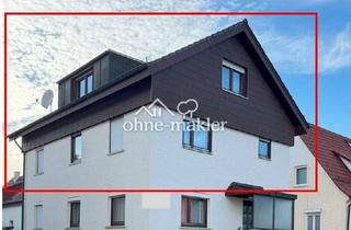 Wohnung mieten in 73262 Reichenbach, 5-Zimmer Maisonette-Wohnung mit Balkon, Gartenanteil, EBK, Keller, Zentrallager