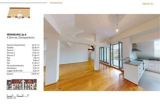 Wohnung mieten in Pfinztalstr. 2a, 76227 Durlach, ***Sehr große 5 Zi.-Altbauwohnung im DG, WE 2a-5 mit Balkon u. Loggia***