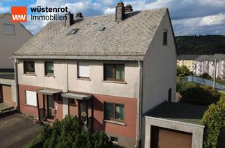 Doppelhaushälfte kaufen in 55743 Idar-Oberstein, Doppelhaushälfte in Höhenlage von Idar-Oberstein--- Schlossblick inklusive ---