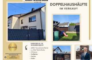 Doppelhaushälfte kaufen in 56412 Niederelbert, Niederelbert: 93 m² Doppelhaushälfte mit Garten, Heizung 2018, ICE Montabaur in 10 Min