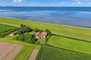 Haus kaufen in 26969 Butjadingen, Der Nordsee ganz nahe – charmantes Landhaus in Alleinlage von Tossens