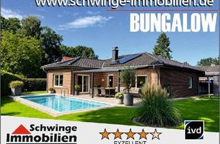 Haus kaufen in 21684 Stade, Traumhafter Bungalow mit Außenpool, Kamin, Einbauküche und im 1A-Zustand.