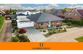 Haus kaufen in 49685 Emstek, Barrierearmer Winkelbungalow mit Wintergarten in ruhiger Wohnlage in Emstek
