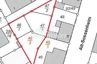 Immobilie kaufen in Alt Sossenheim 20, 65936 Frankfurt, Attraktives Grundstück mit ca. 293 m² in Frankfurt-Sossenheim, Einfam.Haus oder 2 Doppelhaushälften