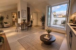 Wohnung kaufen in Berger Straße, 60316 Nordend-Ost, Dachgeschoss-Neubau mit Loggia an der Berger Straße | provisionsfrei