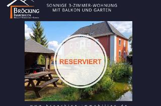 Wohnung kaufen in Ellewick 19, 48691 Vreden, Sonnige 3-Zimmer-Wohnung mit Balkon und Garten