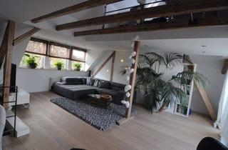 Wohnung kaufen in Veronikastraße 43, 45131 Rüttenscheid, Charmante Maisonettewohnung mit Dachterrasse + Kamin in Rüttenscheid