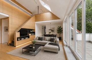 Wohnung kaufen in 65843 Sulzbach, 102 m² Wohnfläche PLUS 46 m² Galerie* | Maisonette mit großer Dachterrasse in Sulzbach
