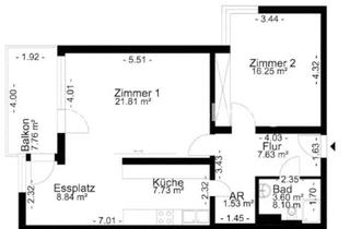 Tauschwohnungen in Horst-Caspar-Steig, 12353 Rudow, Tauschwohnung: Große 2-Zimmer-Wohnung in ruhiger Lage