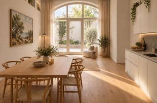 Wohnung mieten in Haardter Straße 72, 67433 Haardt, Erstbezug im Denkmal: Barrierefreie Premium-Wohnung mit exklusiver EBK, Einbaumöbel und Garten