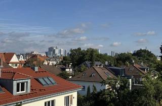 Wohnung mieten in Reichsforststraße 19, 60528 Niederrad, Wohnen über den Dächern - Teilmöblierte Maisonettewohnung mit Skyline-Blick