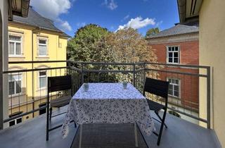 Wohnung mieten in Eisenstuckstraße 29, 01069 Südvorstadt-West, Möblierte 2-Zimmer-Wohnung mit schönem Balkon, Aufzug & Top-Lage in Uni-Lage